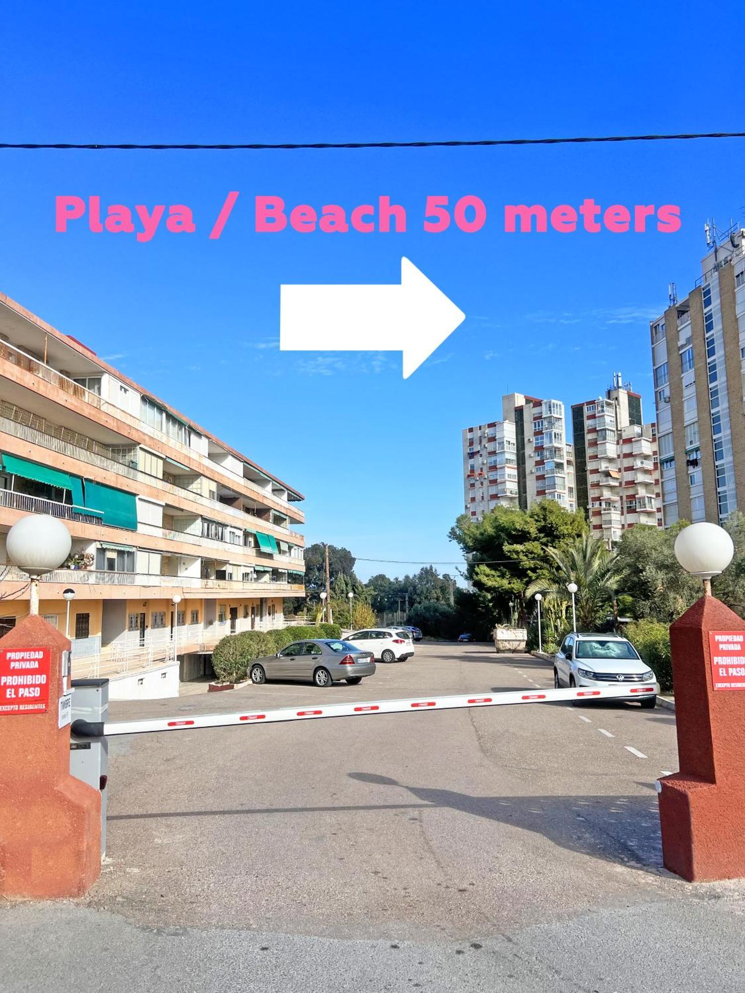 Apartmán A 100 Metros De La Playa. Parking Gratuito Privado Alicante Exteriér fotografie